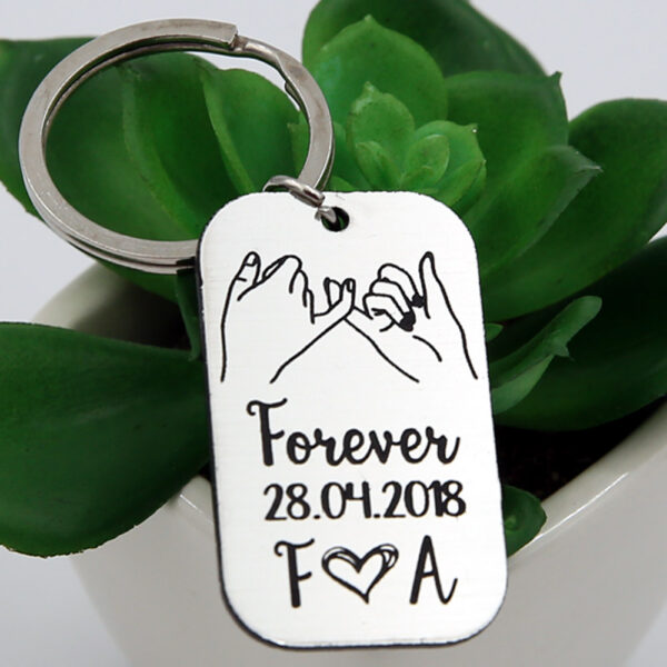 Breloc gravat save the date