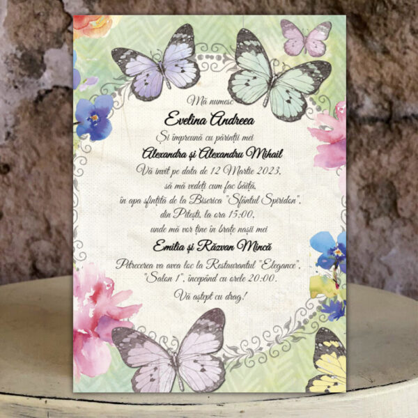 Invitații botez fetiță 14