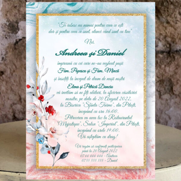 Invitații nuntă 17