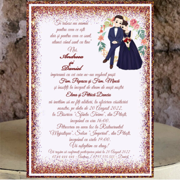 Invitații nuntă 20