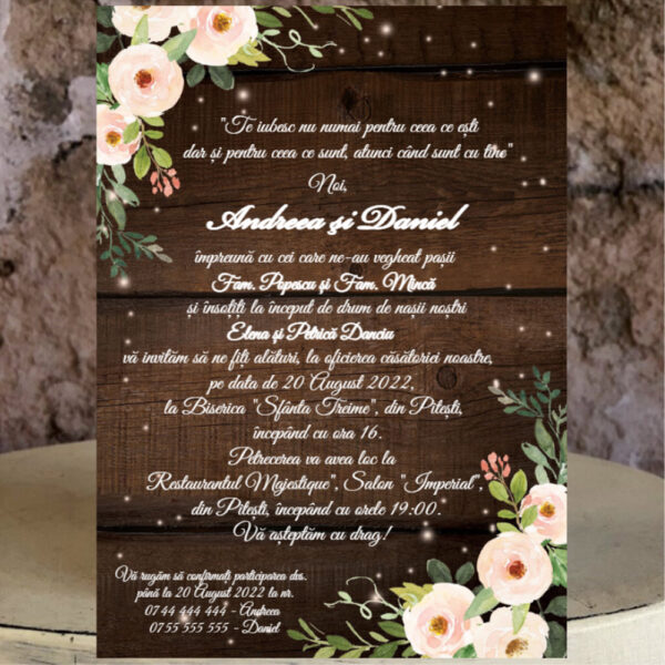 Invitații nuntă 24