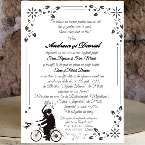 Invitații nuntă 26
