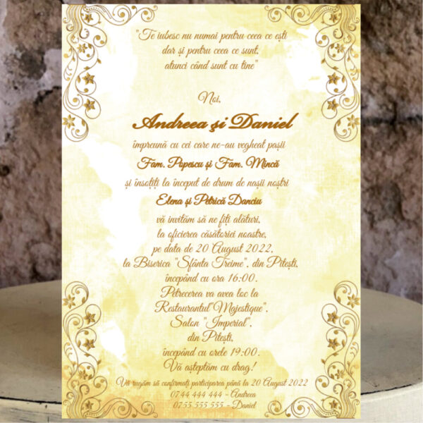 Invitații nuntă 38