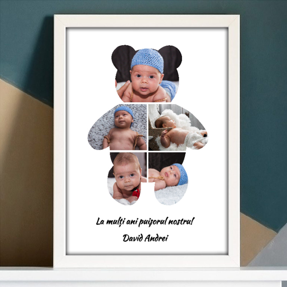 Tablou personalizat model ursuleț