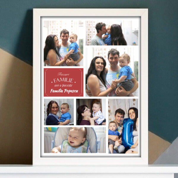 Tablou personalizat cu 7 poze