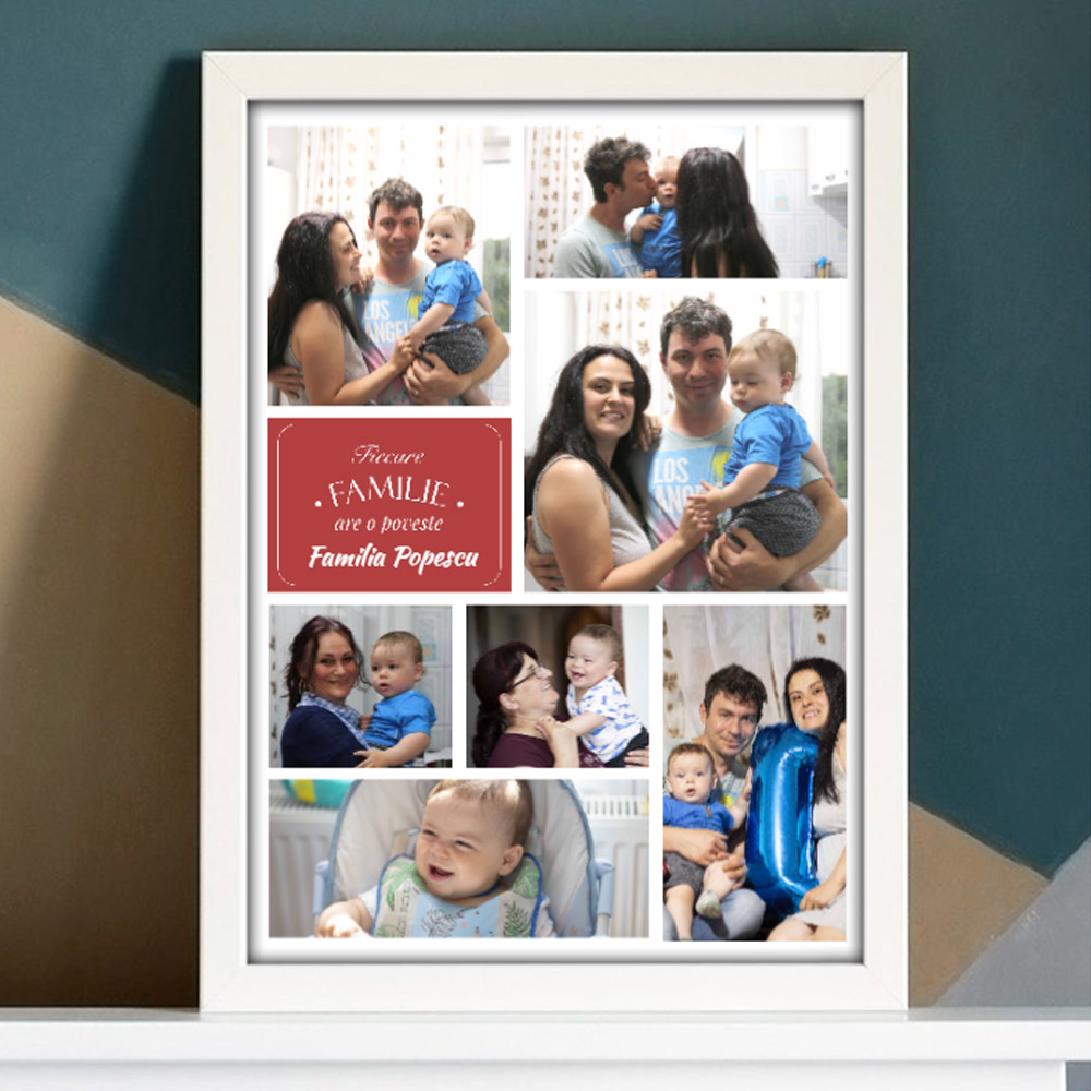 Tablou personalizat cu 7 poze