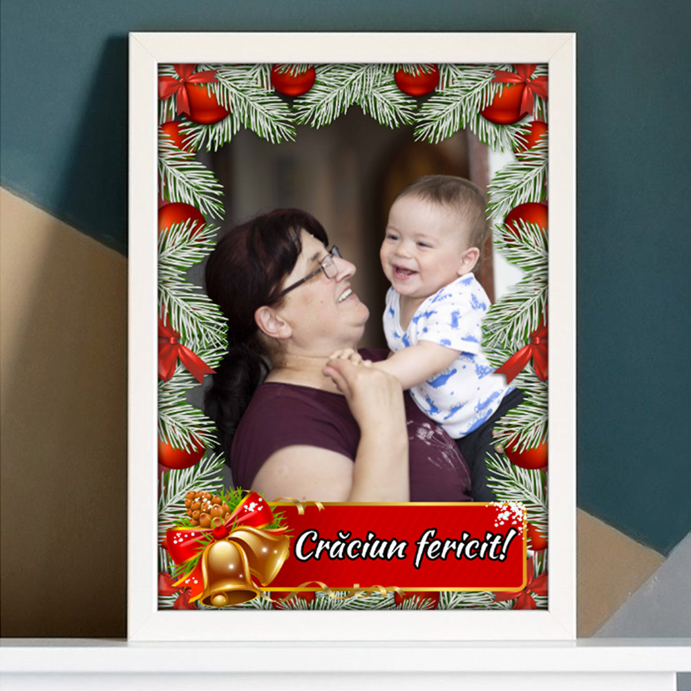 Tablou personalizat Crăciun fericit