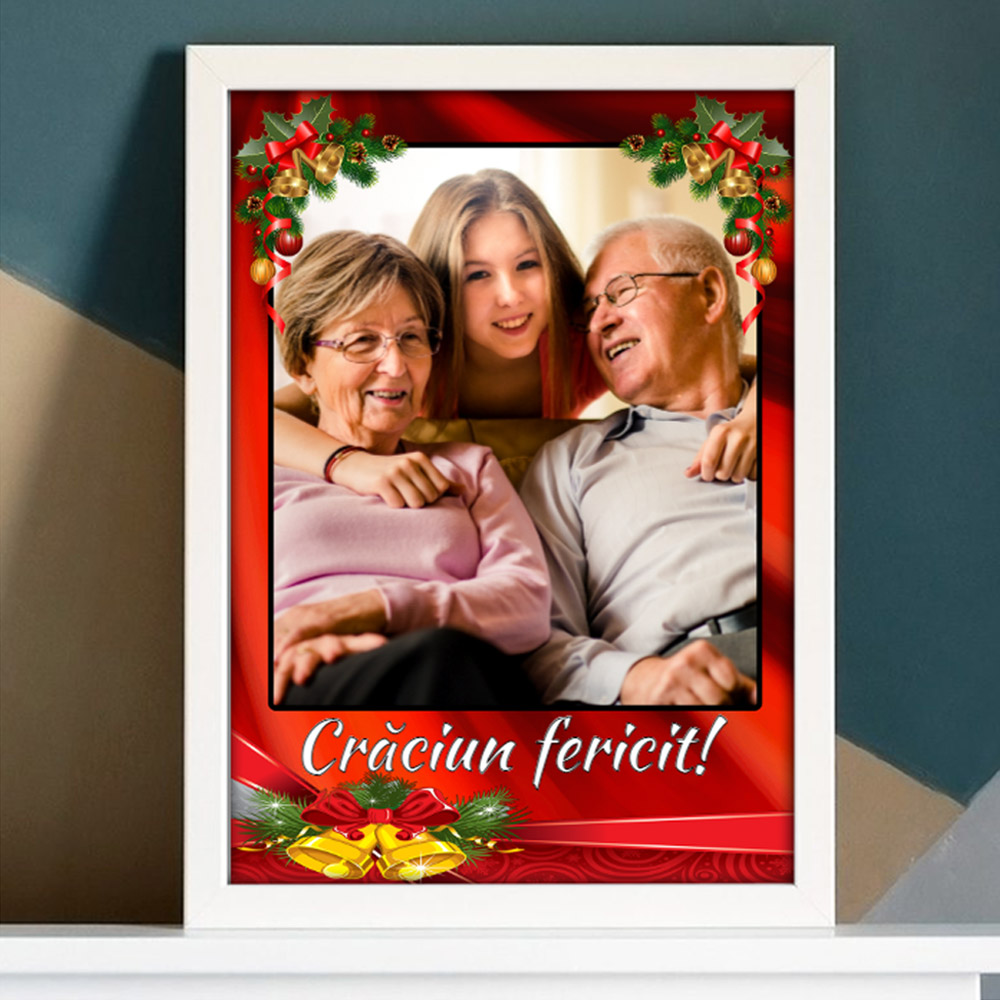 Tablou personalizat pentru Crăciun
