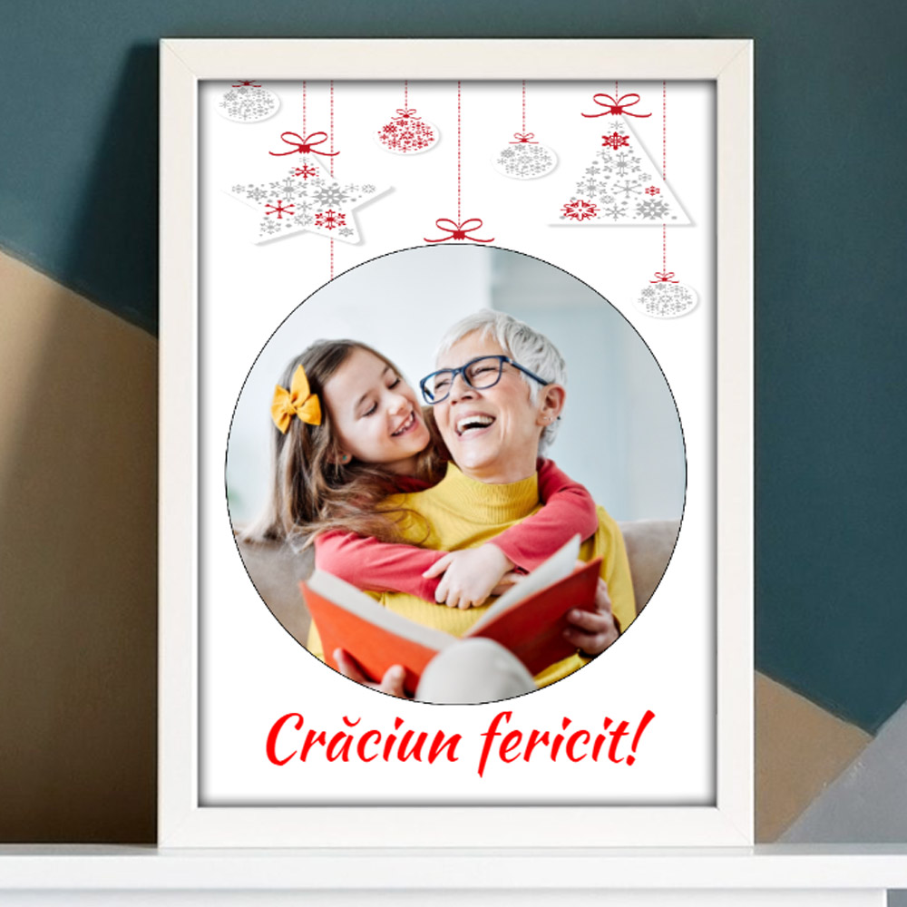 Tablou personalizat model Crăciun