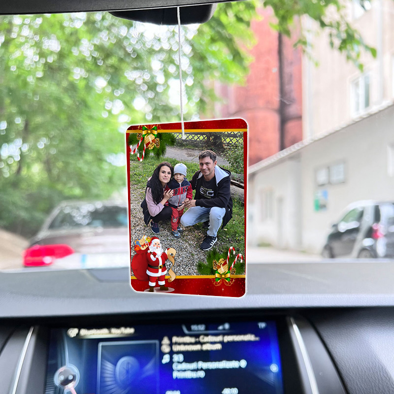 Odorizant auto personalizat Moș Crăciun